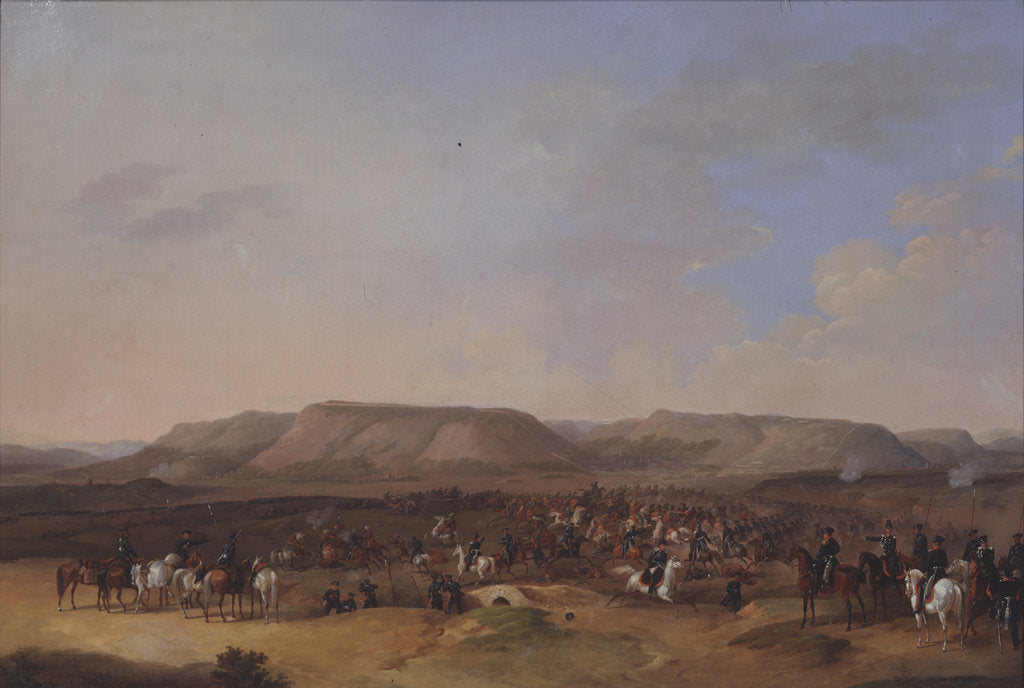 Detail of Taking of the Shumen Fortress by Gottfried Willewalde