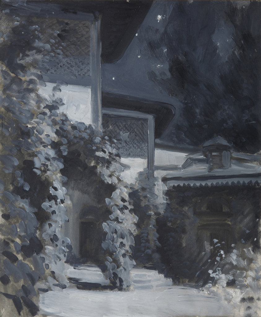 Detail of Illustration to the poem The Fountain of Bahçesaray by A. Pushkin by Konstantin Alexeyevich Korovin