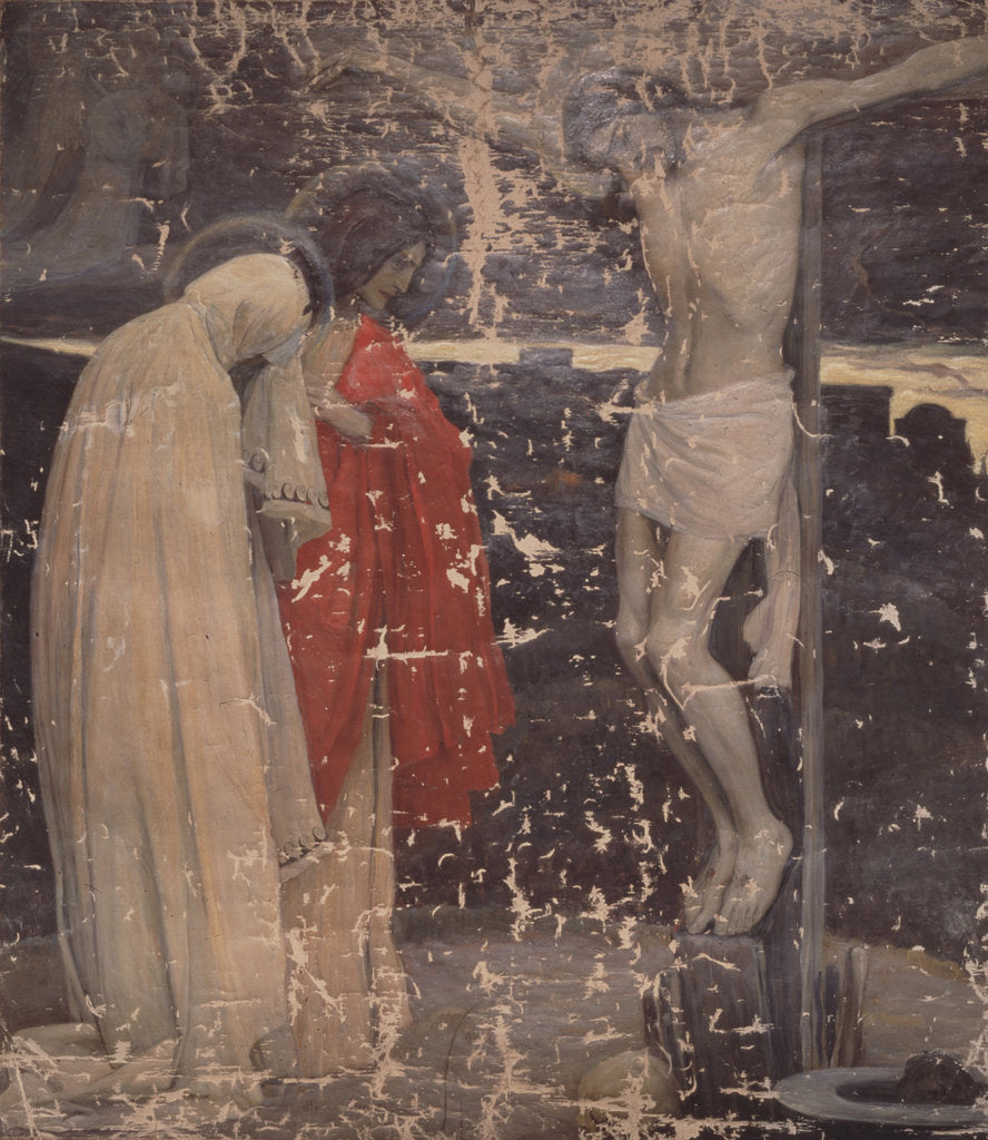 Detail of Calvary by Mikhail Vasilyevich Nesterov