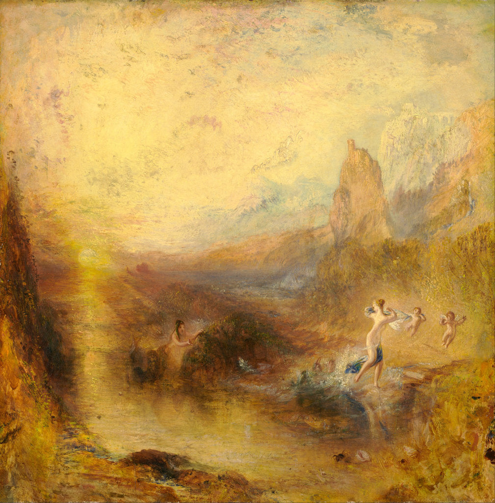 Detail of Glaucus and Scylla by Joseph Mallord William Turner