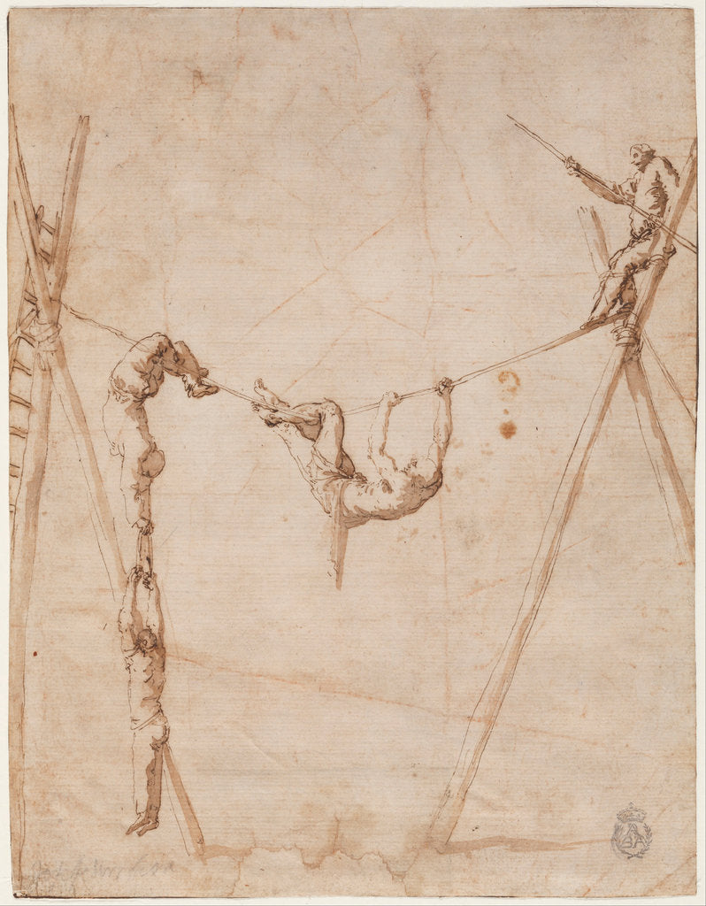 Detail of Acrobats on a Rope by José de Ribera