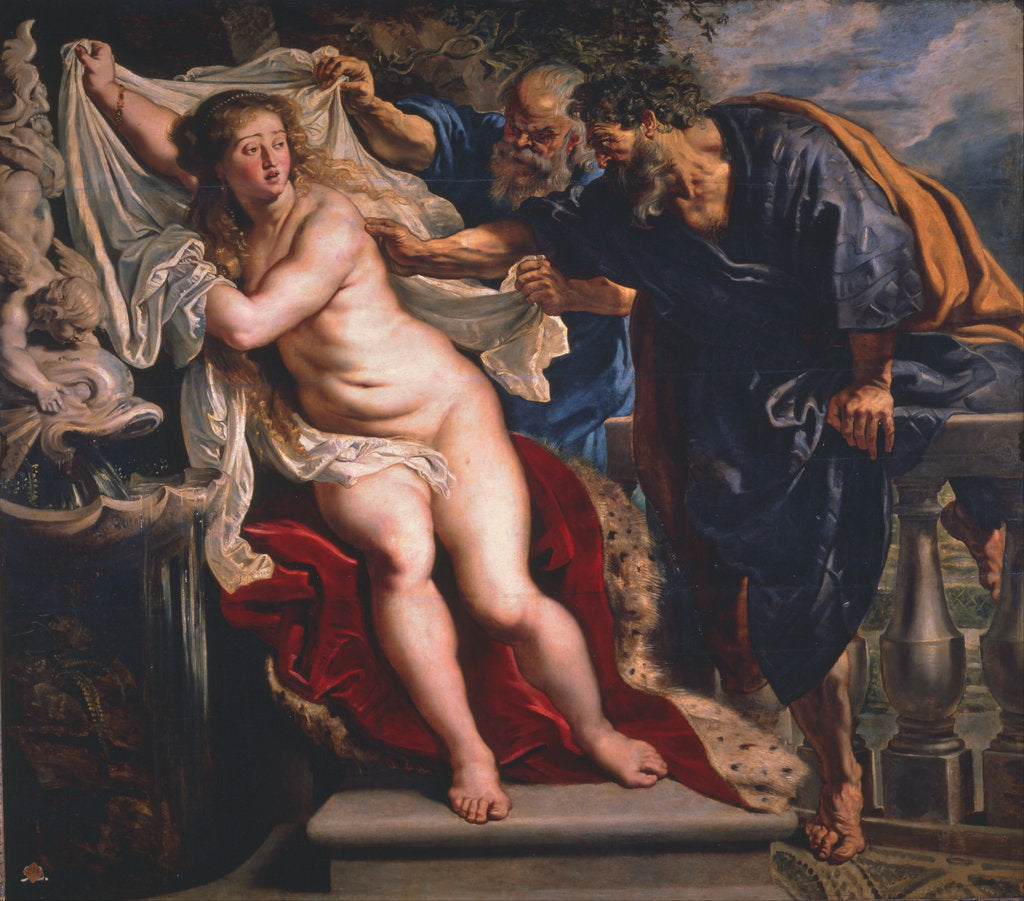 Detail of Susanna and the Elders by Pieter Paul Rubens