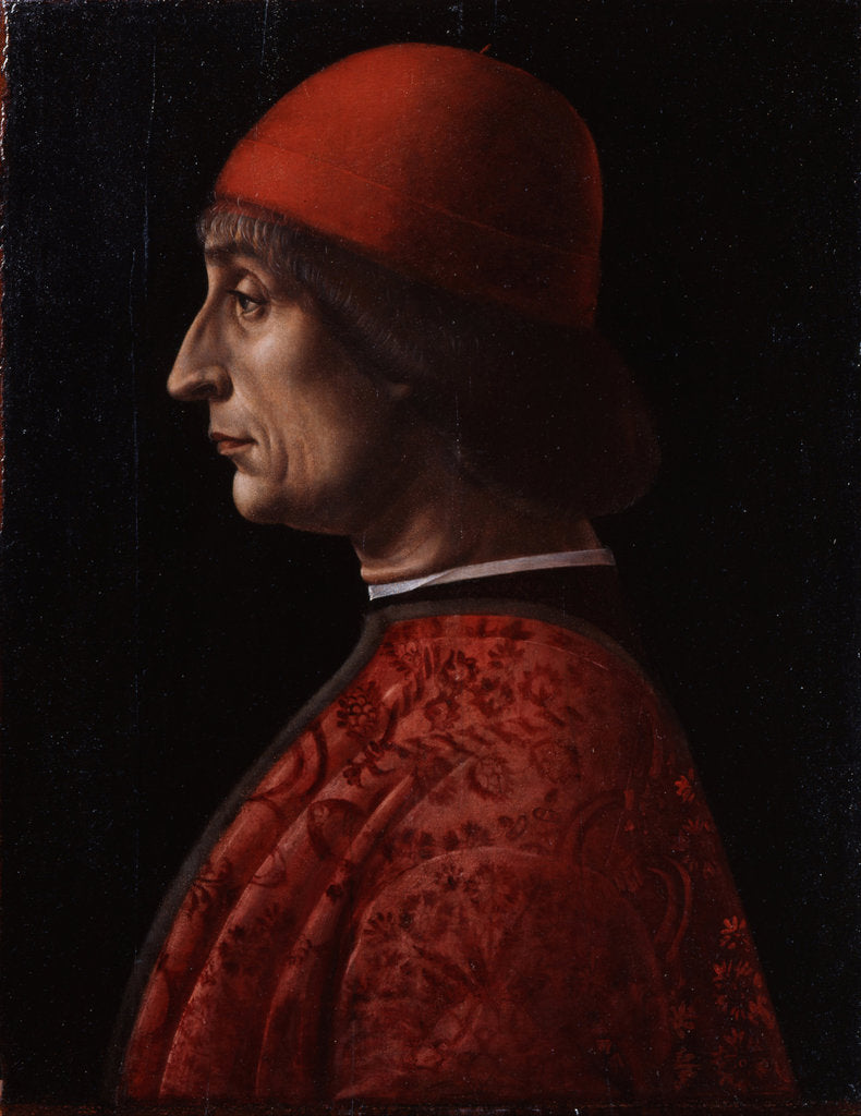 Detail of Portrait of Giovanni Francesco Brivio by Vincenzo Foppa