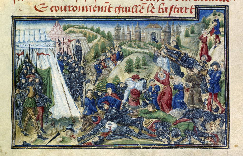 Detail of The Battle of Hastings by Anonymous