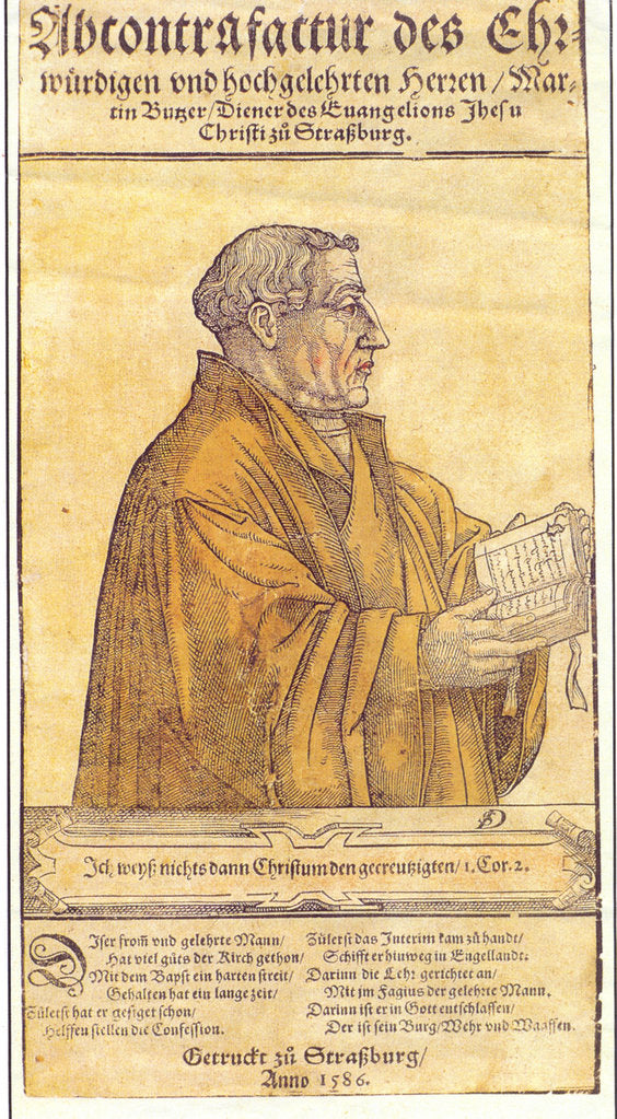Detail of Martin Bucer by Anonymous