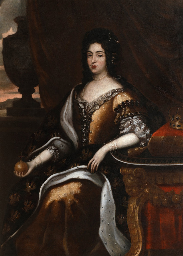 Portrait of Queen Marie Casimire by Jan Tricius