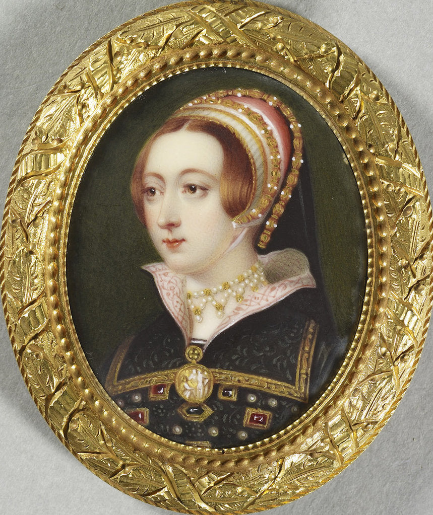 Detail of Anne Boleyn by Henry Pierce Bone