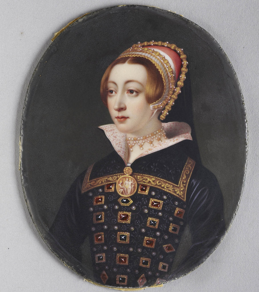 Detail of Anne Boleyn by Henry Pierce Bone