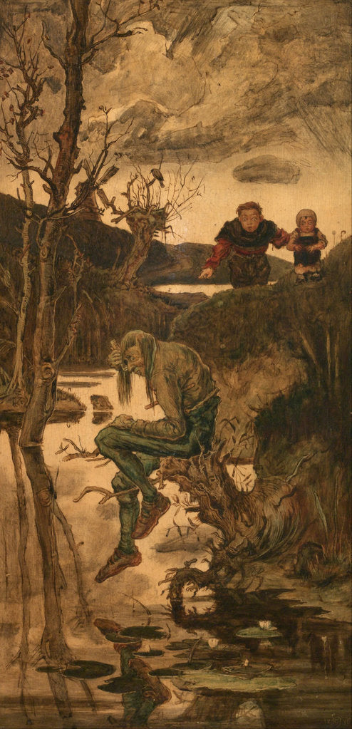 Detail of Merman by Hanus Schwaiger
