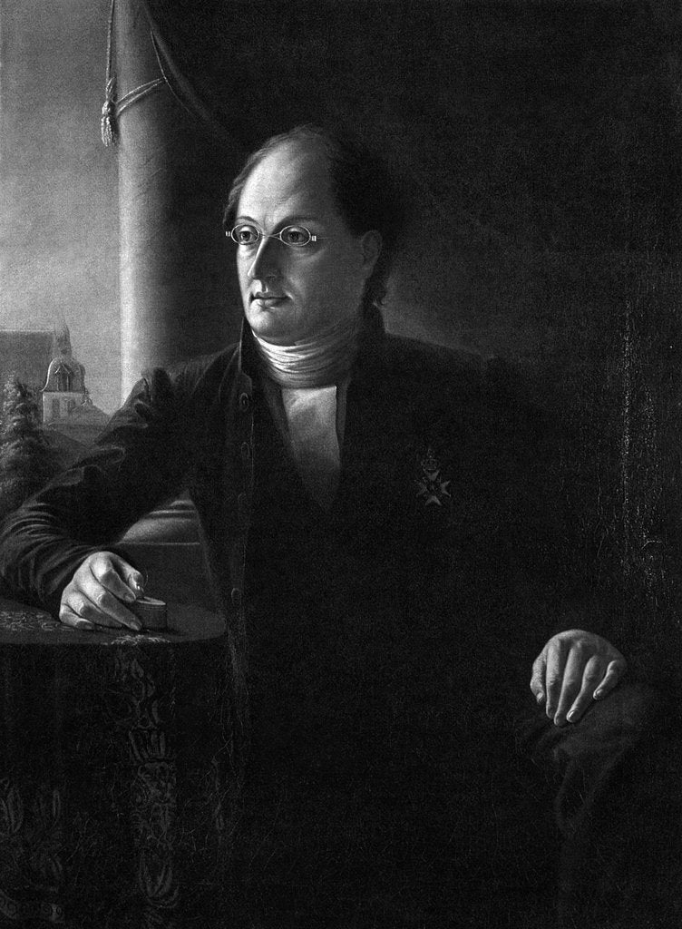 Portrait of the Poet Johan Ludvig Runeberg by Anonymous