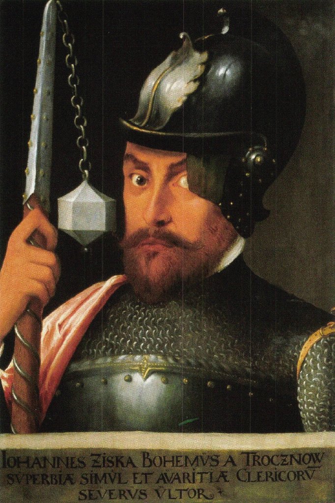 Detail of Portrait of John Zizka by Anonymous