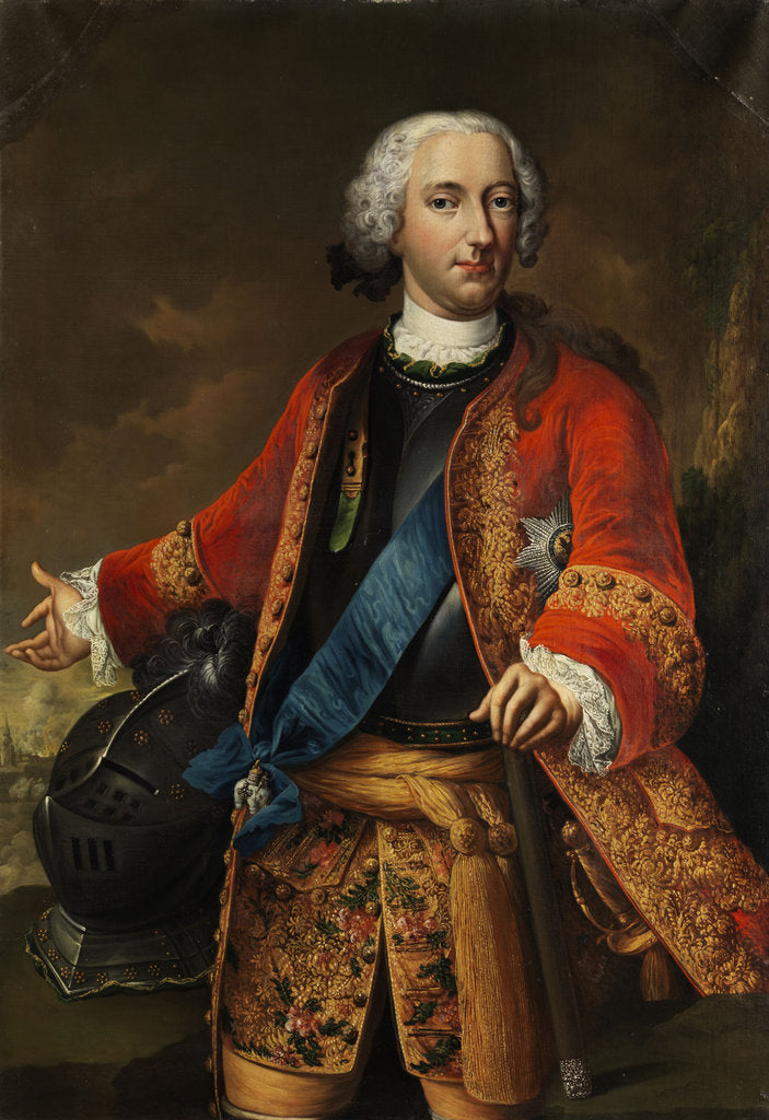 Detail of Portrait of Charles I, Duke of Brunswick-Wolfenbüttel by Johann Conrad Eichler