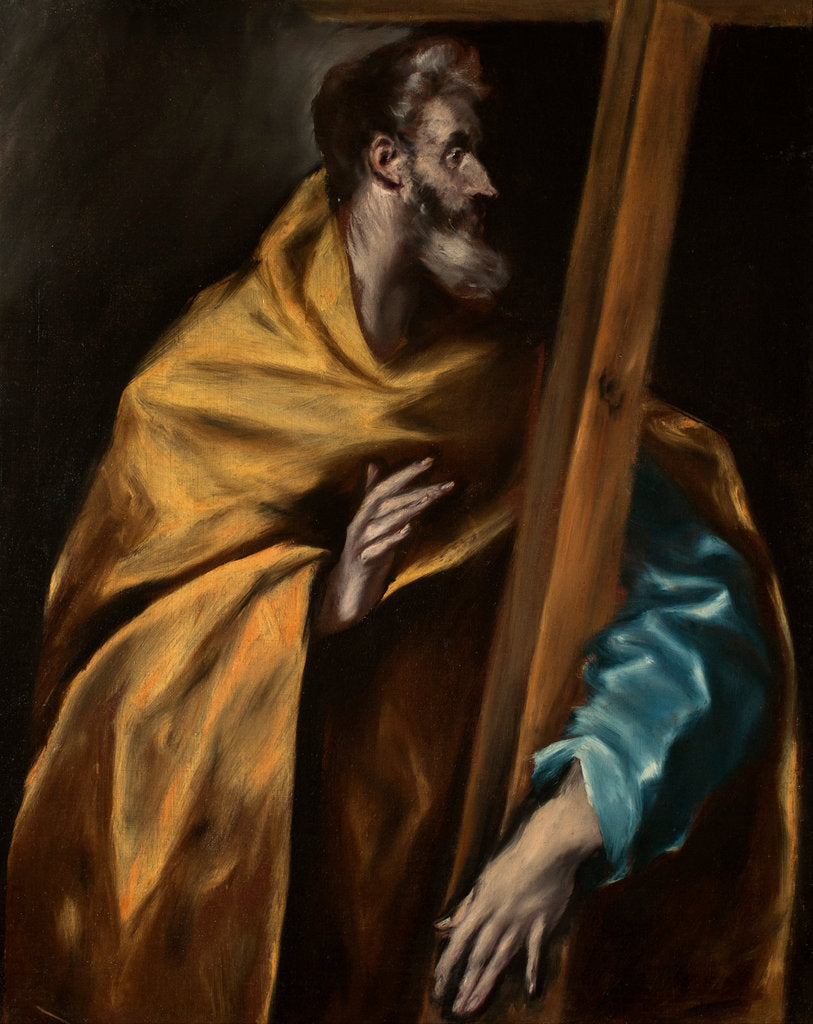 Detail of Saint Philip the Apostle by Dominico El Greco