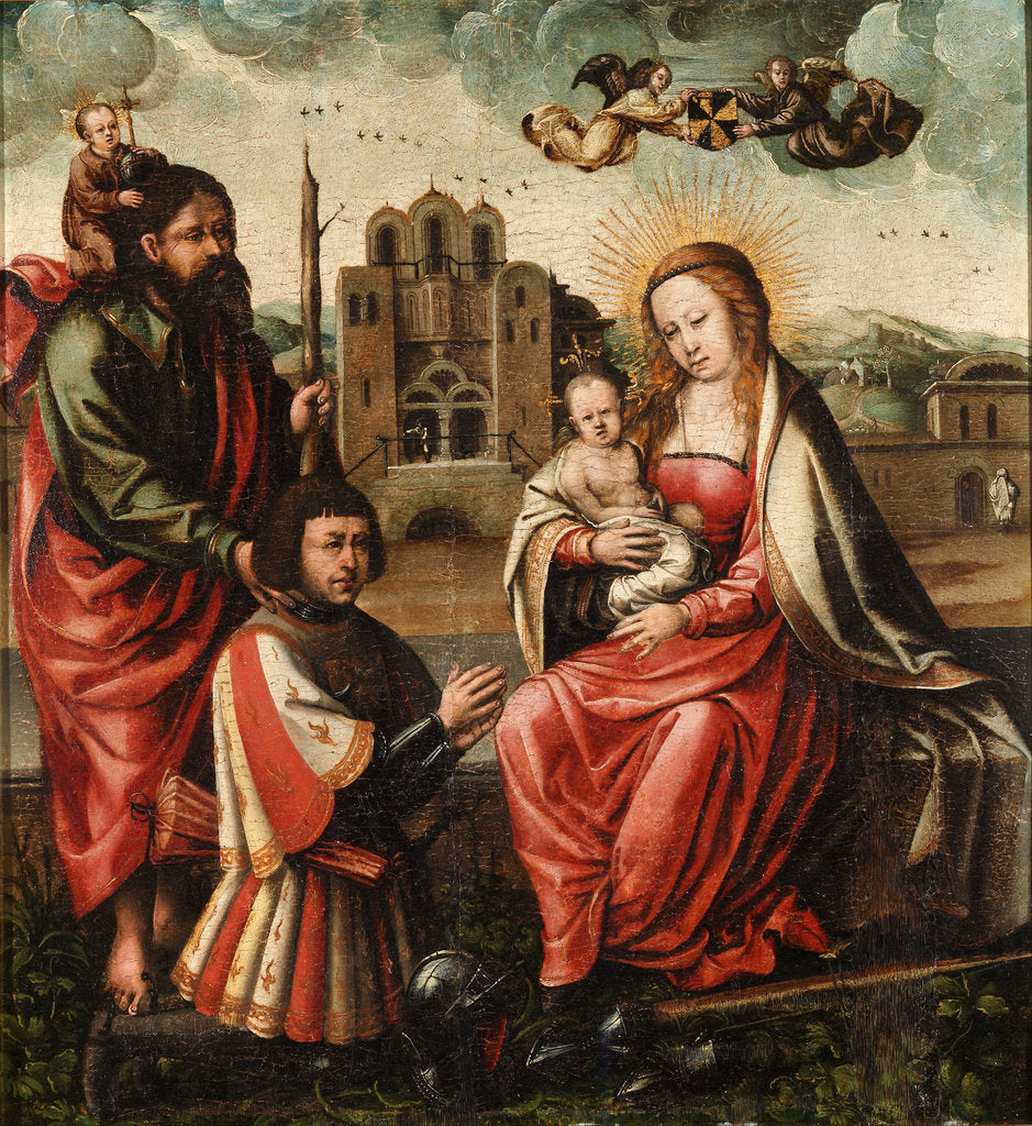 Detail of The Virgin of Cristóbal Colón by Anonymous