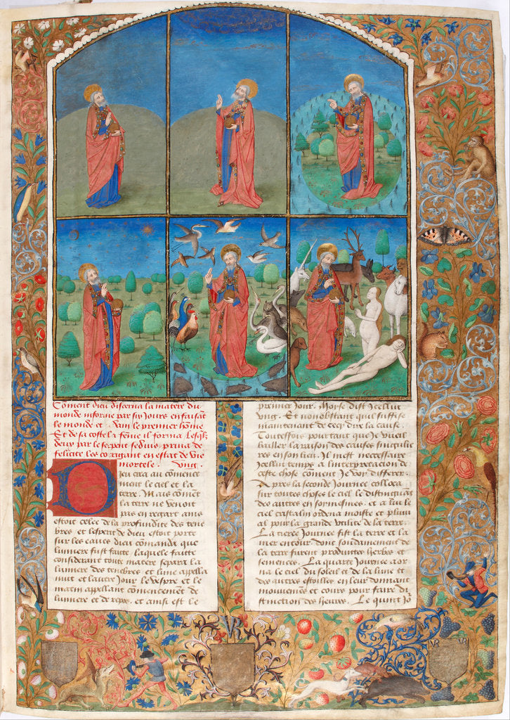 Detail of The Creation by Anonymous