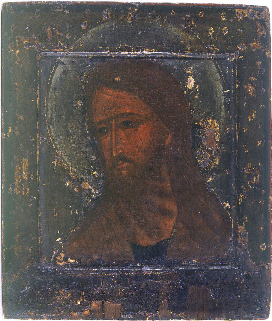 Detail of Saint John the Baptist by Russian icon