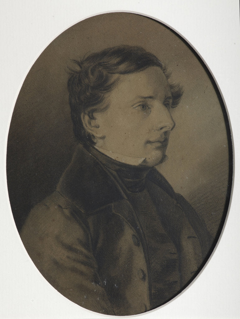Detail of Portrait of the author and lexicographer Vladimir Dal by Anonymous