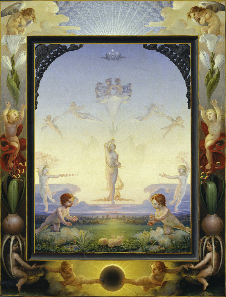 Detail of The Small Morning by Philipp Otto Runge