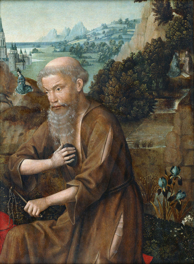 Saint Jerome by Master of the Legend of Saint Lucy