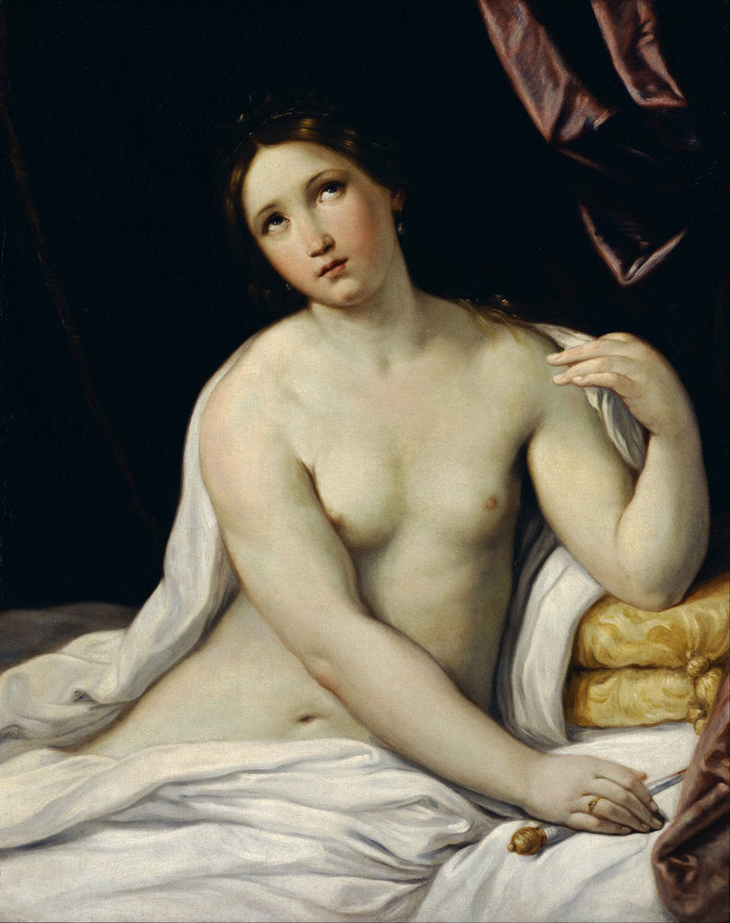 Detail of Lucretia by Guido Reni