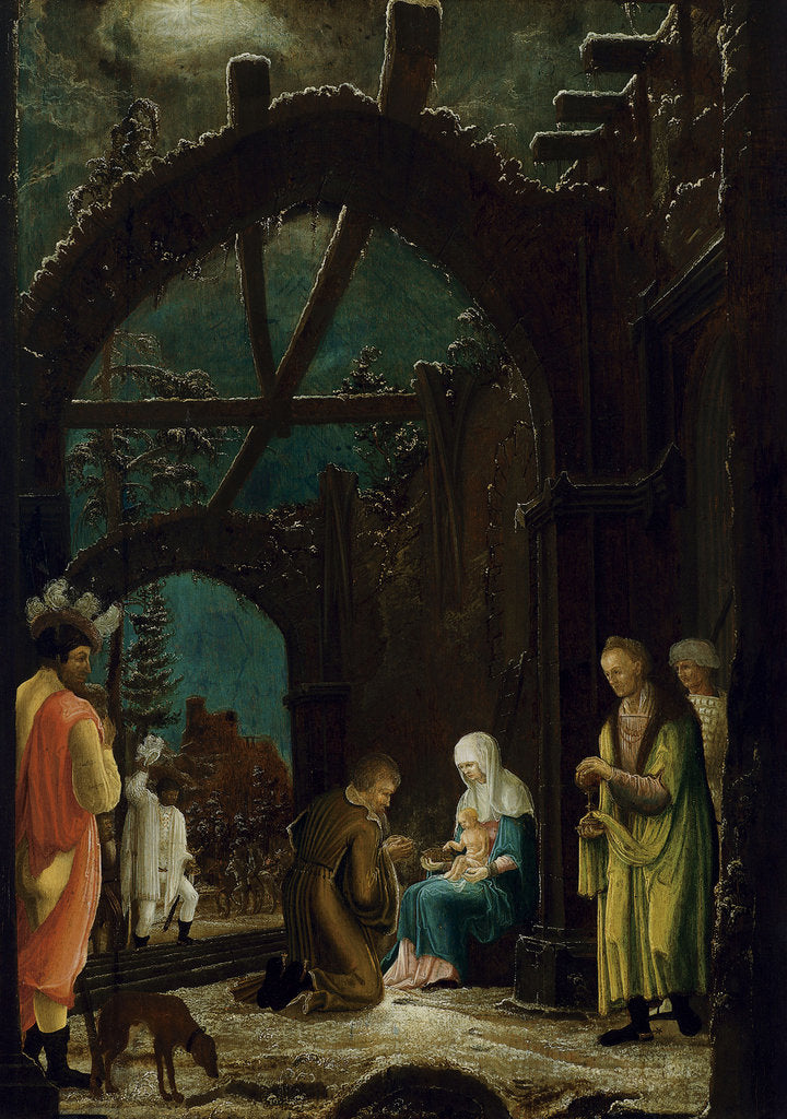 Detail of The Adoration of the Magi by Master of the Thyssen Adoration
