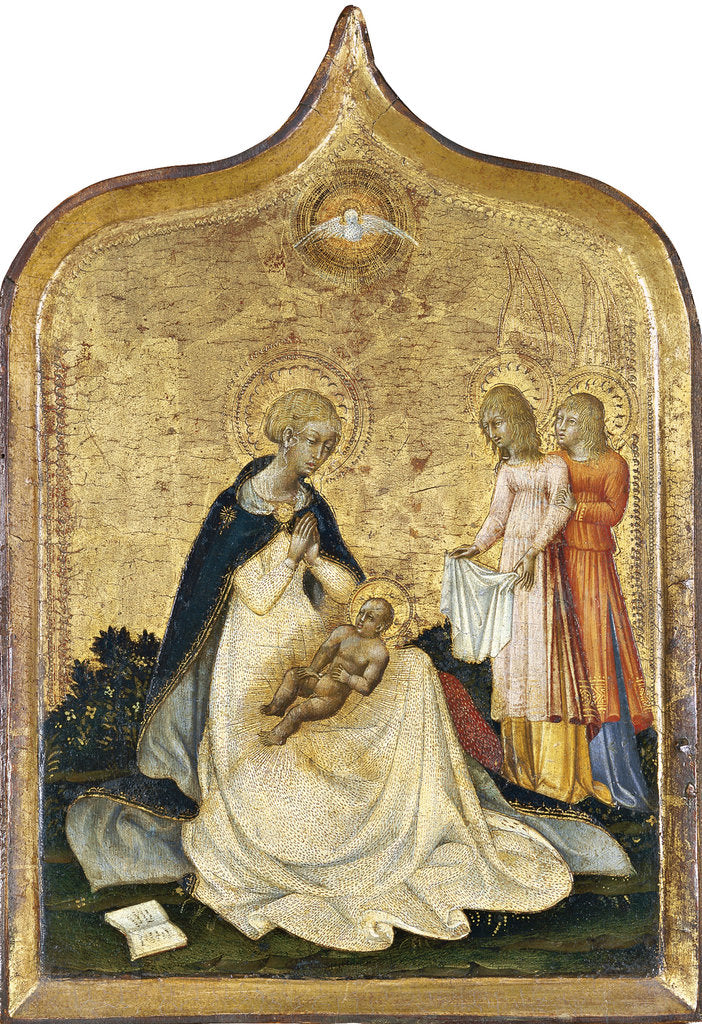 Detail of The Virgin of Humility by Giovanni di Paolo