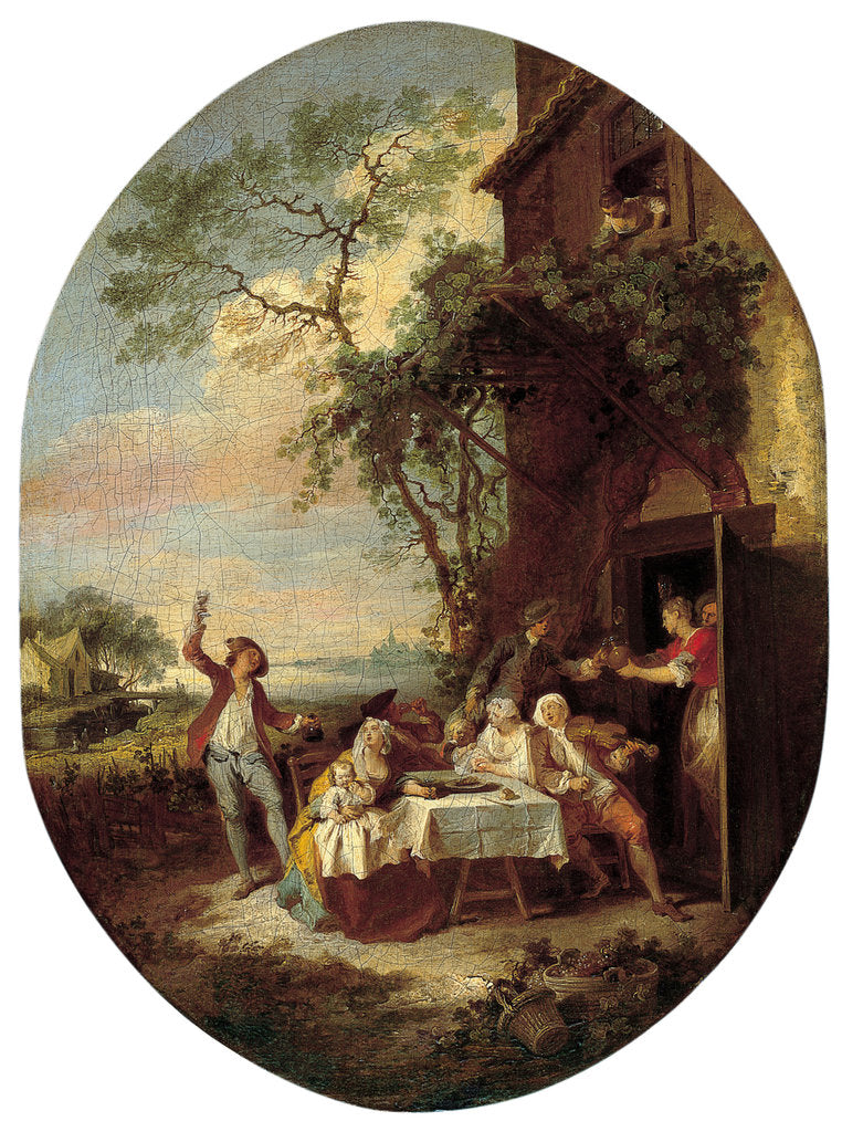 Detail of Autumn by Pierre-Antoine Quillard