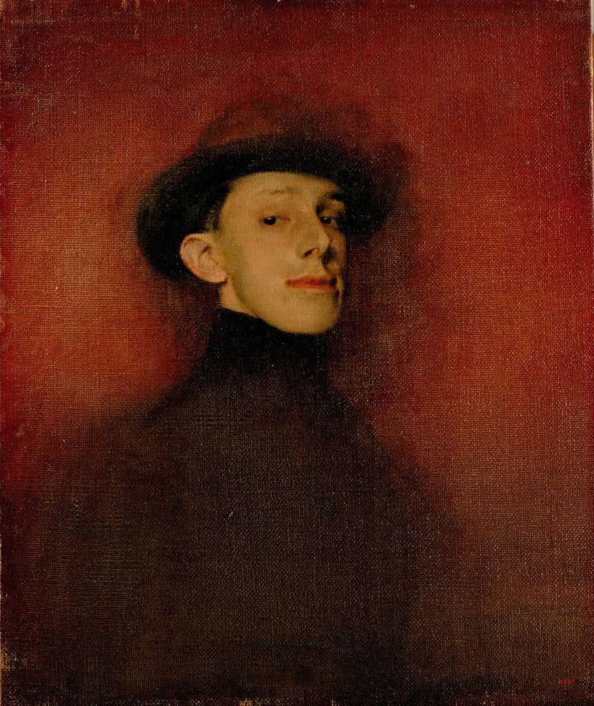 Detail of Portrait of King Alfonso XIII of Spain (Study) by Ramon Casas