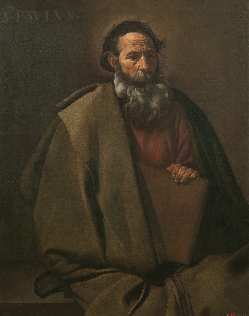 Detail of Saint Paul by Diego Velàzquez
