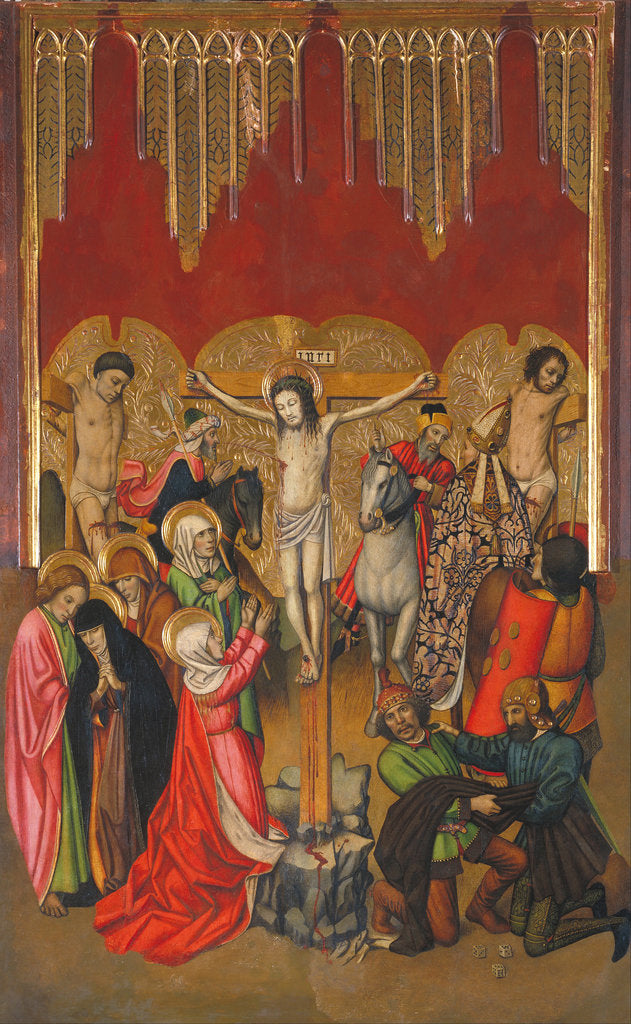 Detail of Calvary by Jaume Huguet