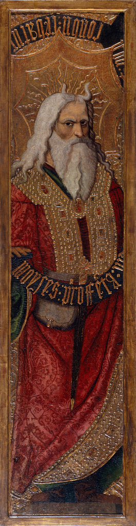 Detail of Moses by Joan Gascó