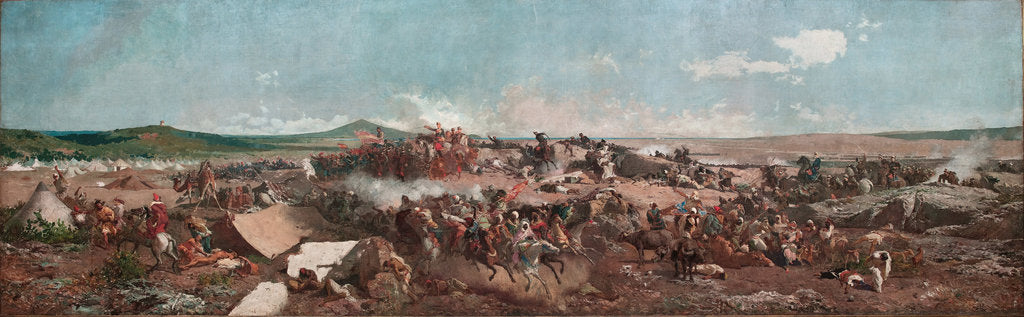 Detail of The Battle of Tetuán by Marià Fortuny