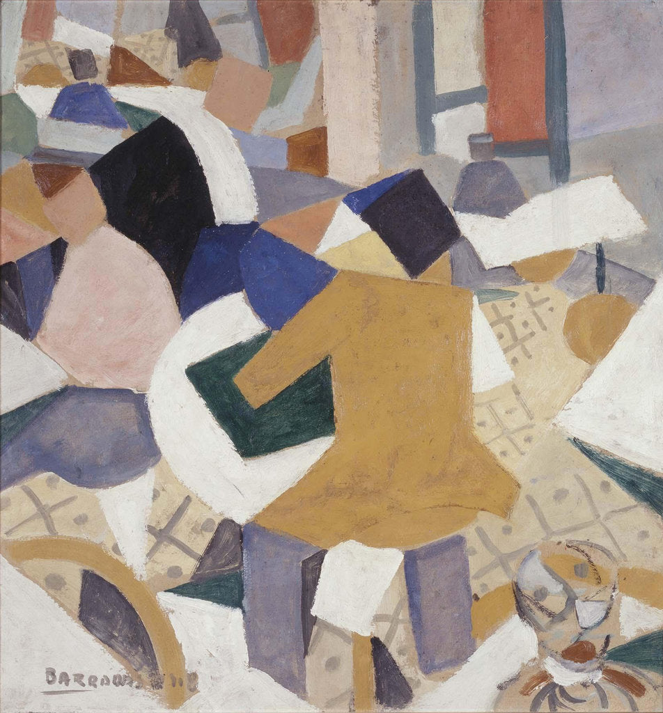 Detail of Vibrationist Composition by Rafael Barradas