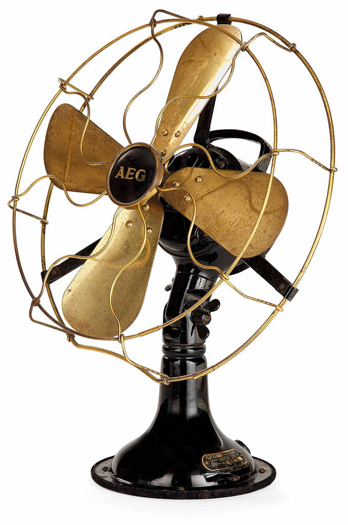 Detail of AEG Mechanical Fan by Peter Behrens