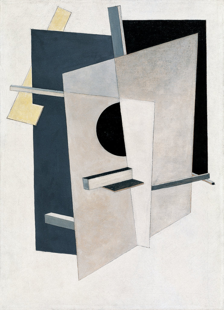 Detail of Proun 6 by El Lissitzky
