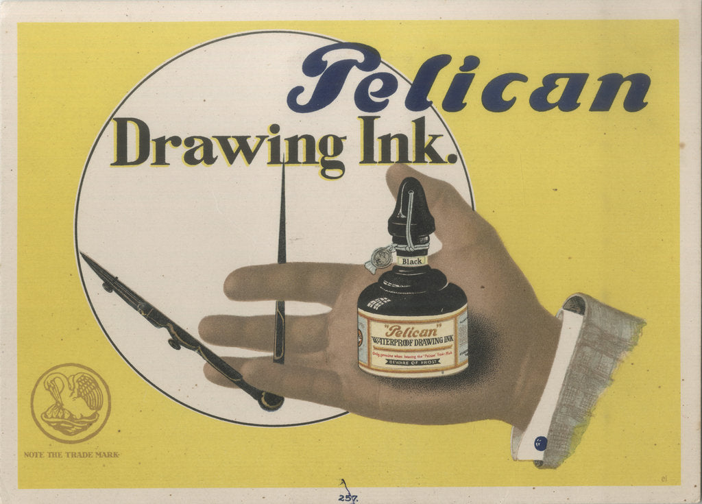 Detail of Pelican Ink by El Lissitzky