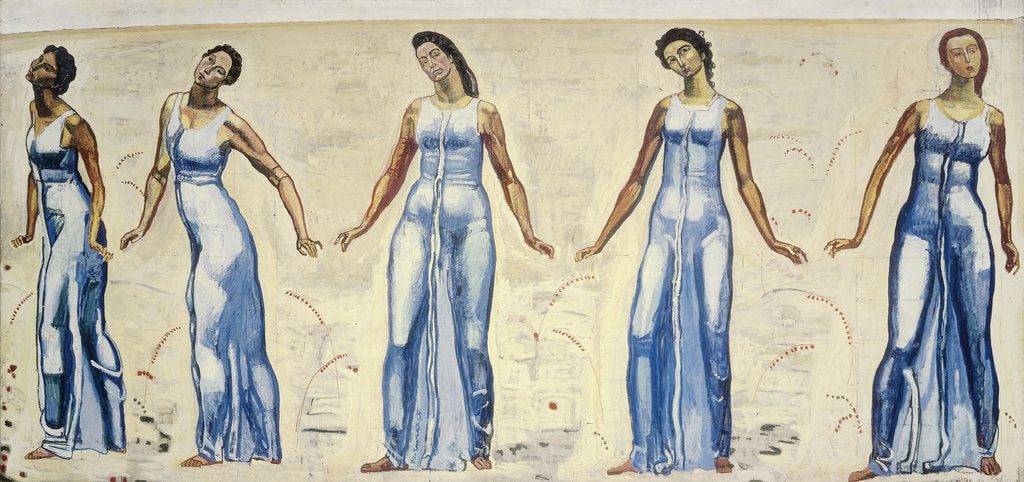 Detail of View to Infinity by Ferdinand Hodler