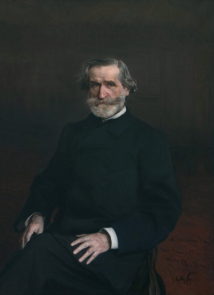 Detail of Portrait of Giuseppe Verdi by Giovanni Boldini
