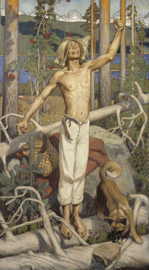 Detail of Kullervos Curse by Akseli Gallen-Kallela