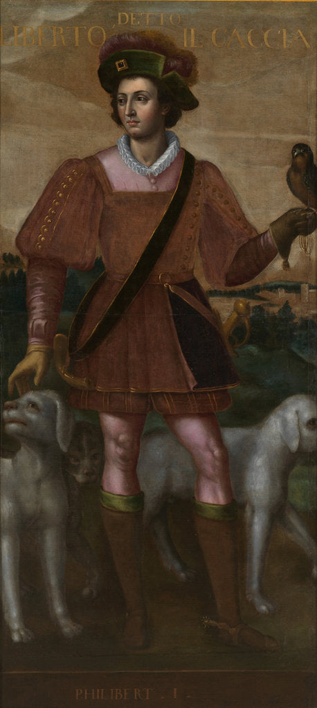 Detail of Philibert I, Duke of Savoy by Anonymous
