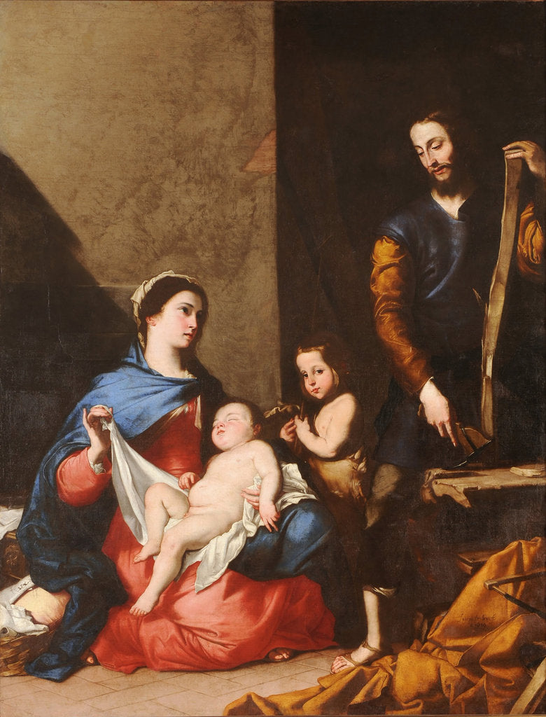 Detail of The Holy Family by José de Ribera