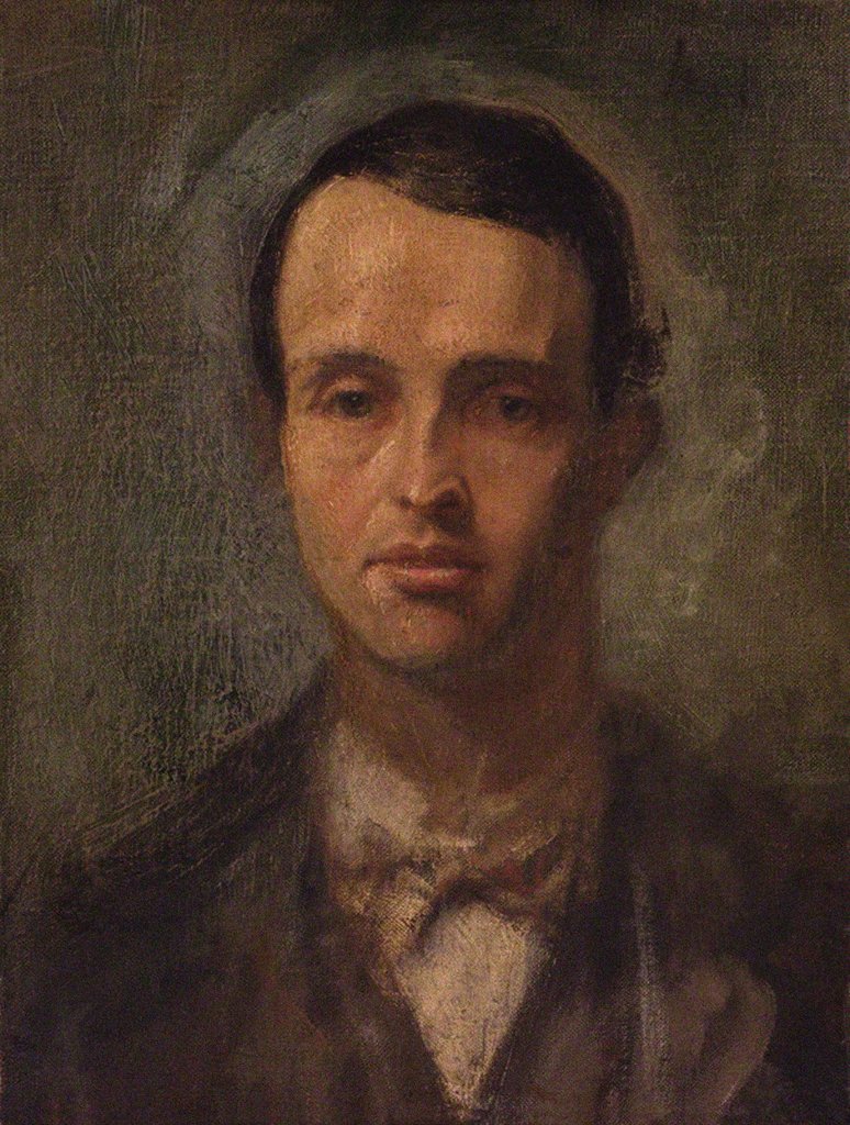 Detail of Robert Baldwin Ross by Sir William Rothenstein