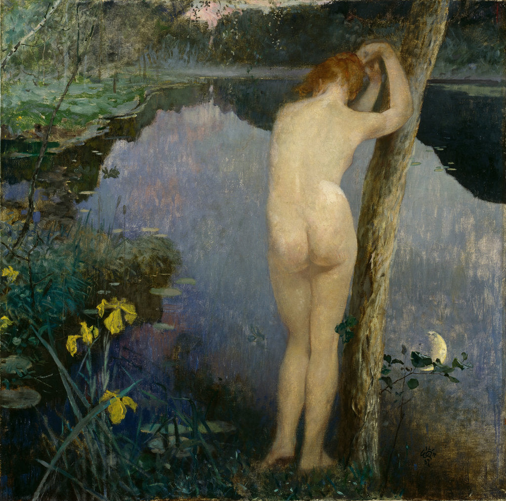 Detail of Nocturne by Eilif Peterssen