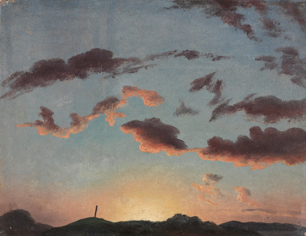 Detail of Cloud Study by Knud Baade
