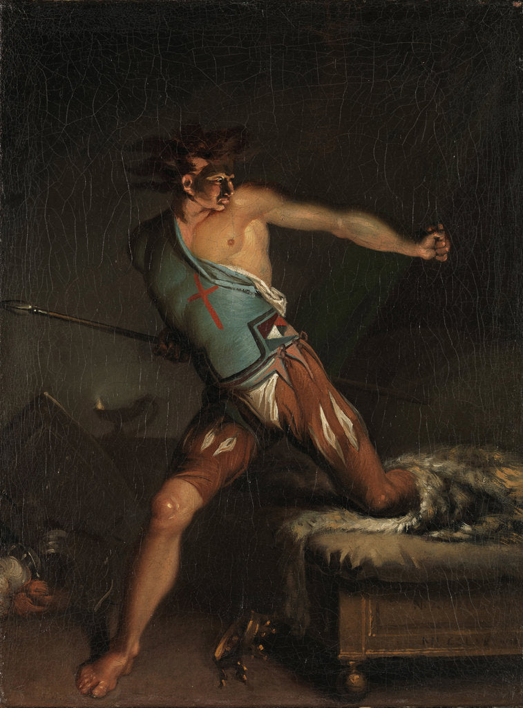 Detail of Richard III by Nicolai Abraham Abildgaard