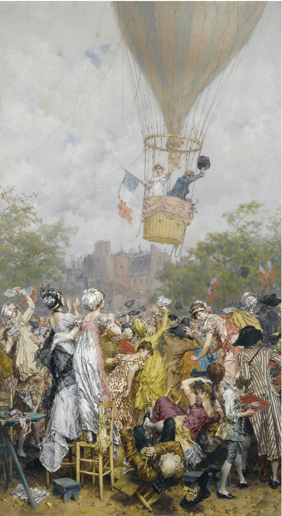 Balloon Ascent by Frederik Hendrik Kaemmerer