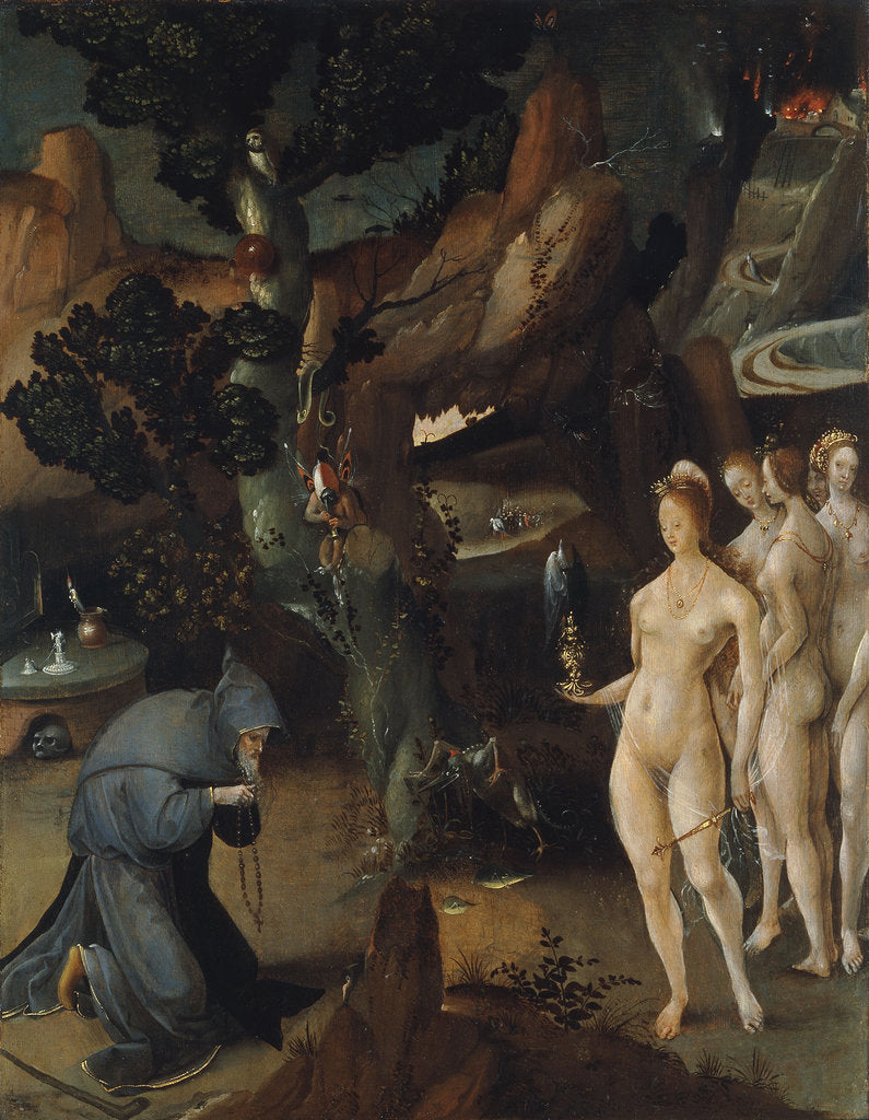Detail of The Temptation of Saint Anthony by Jan Wellens de Cock