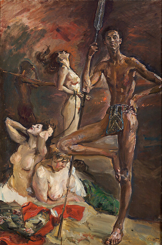 Detail of The Winner by Max Slevogt