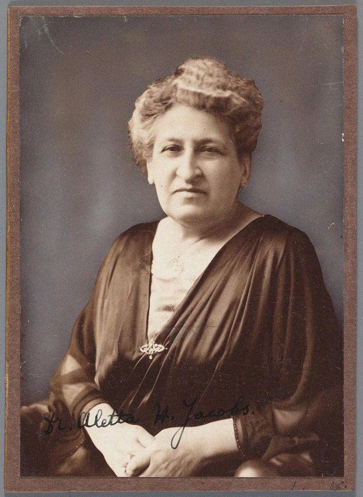 Detail of Aletta Jacobs by Anonymous