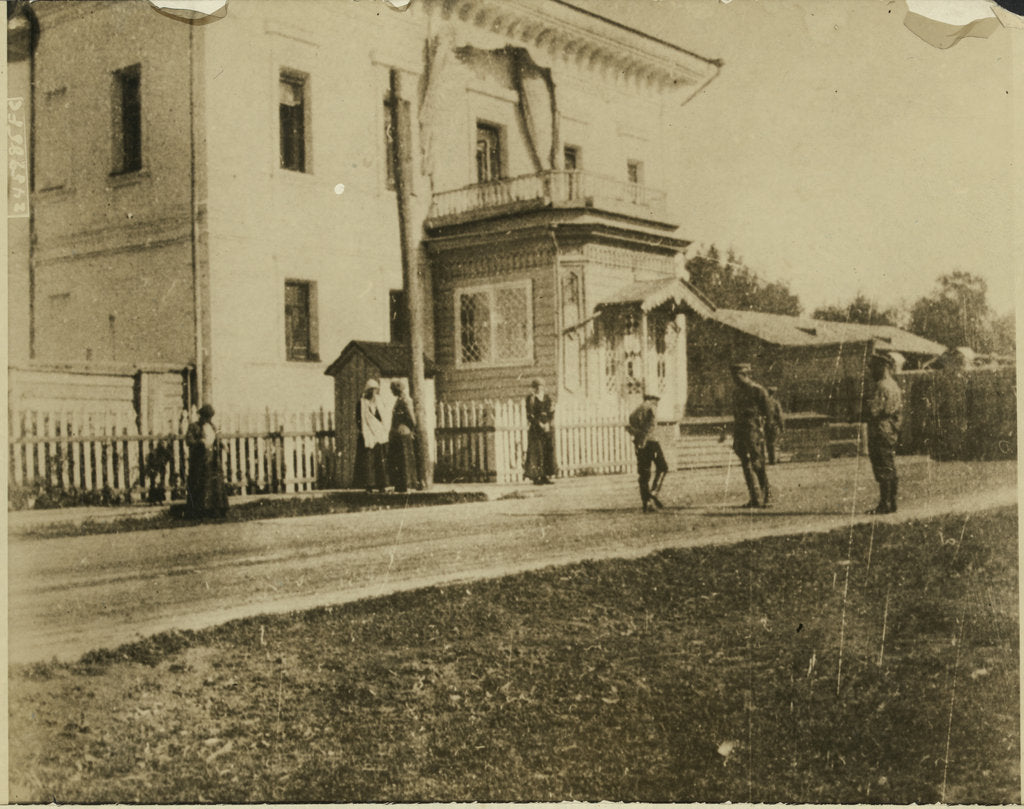 Detail of Nicholas II of Russia with Family in Tobolsk by Anonymous